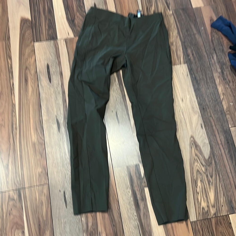 Army green trousers